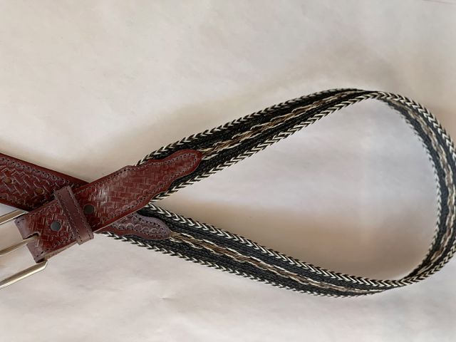 Handmade Braided Horsehair Belt by Colorado Horsehair: click to enlarge