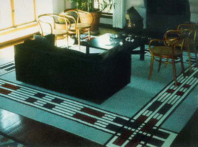 Geometric Area Rug by Tina B. Woolley: click to enlarge