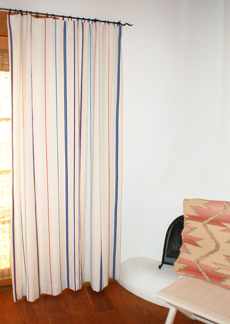 Hand-Woven Curtains by Tina B. Woolley: click to enlarge