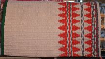 Hand-Woven Saddle Blanket from the Brown Cow Studio in Santa Fe