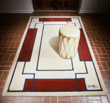 Hand-Woven Rug by Tina B. Woolley