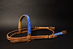 Beaded Leather Headstall