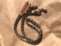 Horsehair Reins with Leather Connectors