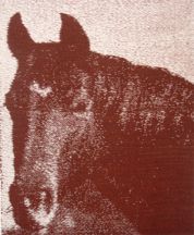&quot;Brown Cow&quot; Tapestry by Tina B. Woolley