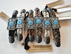 Horsehair Barrettes with Conchos by Cowboy Collectibles
