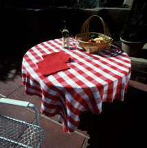 Outdoor Table Linens Set by Tina B. Woolley