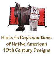 historic reproductions of nineteenth century native american saddle blanket designs